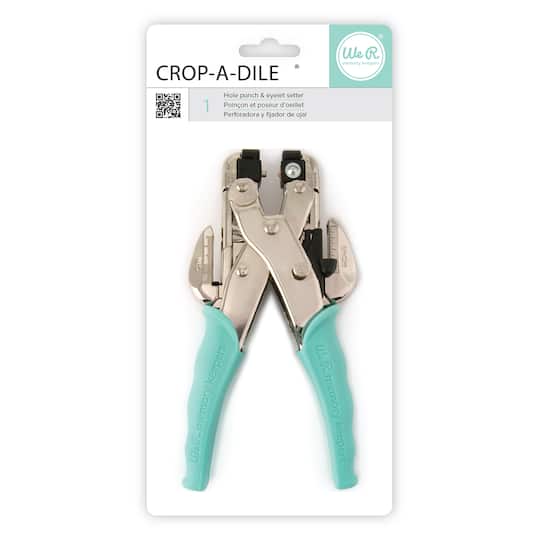 8 Pack: Crop-A-Dile&#xAE; Hole Punch and Eyelet Setter